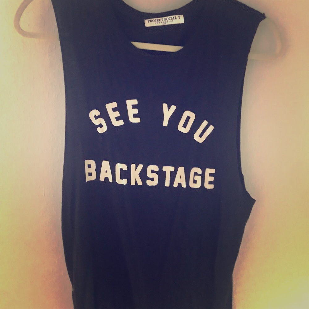 Project Social muscle tee